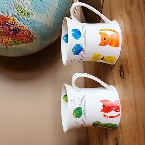 STOKES ceramic cat coffee mugs
